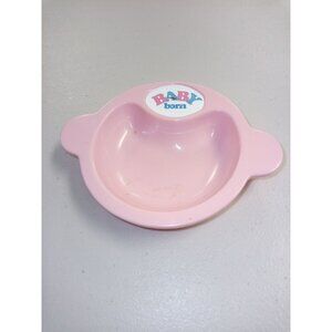 Vintage Zapf Creations Baby Born Doll Divided Bowl/Plate